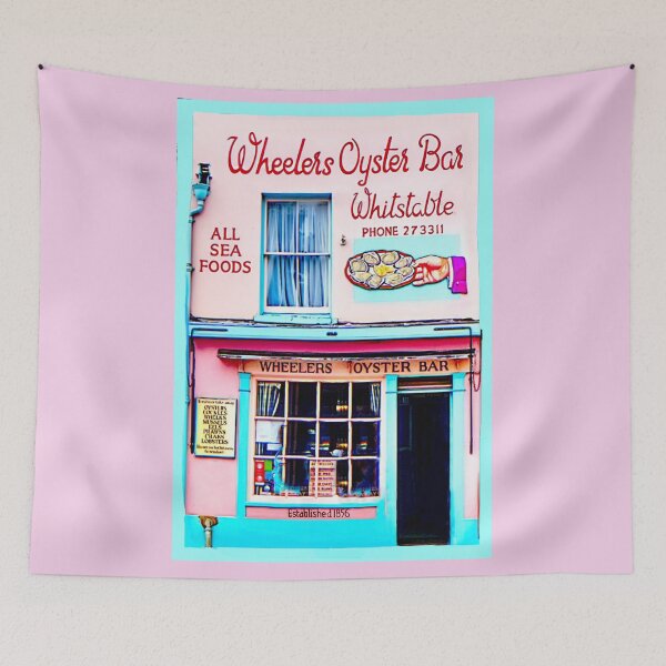 Item preview, Wheelers Oyster Bar Poster Art designed and sold by Alisonchambers2.