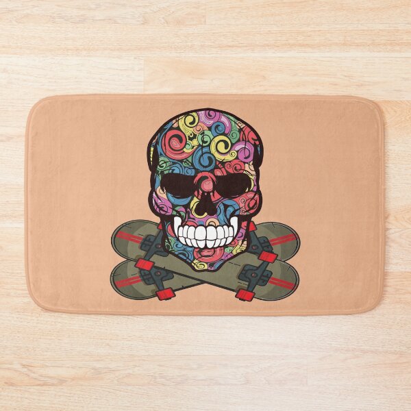 Item preview, Vintage skate board skull  designed and sold by Donutlovers.