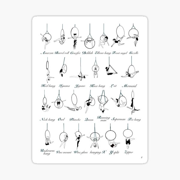 Item preview, Complete Aerial Alphabet (lyra) designed and sold by rlynnj.