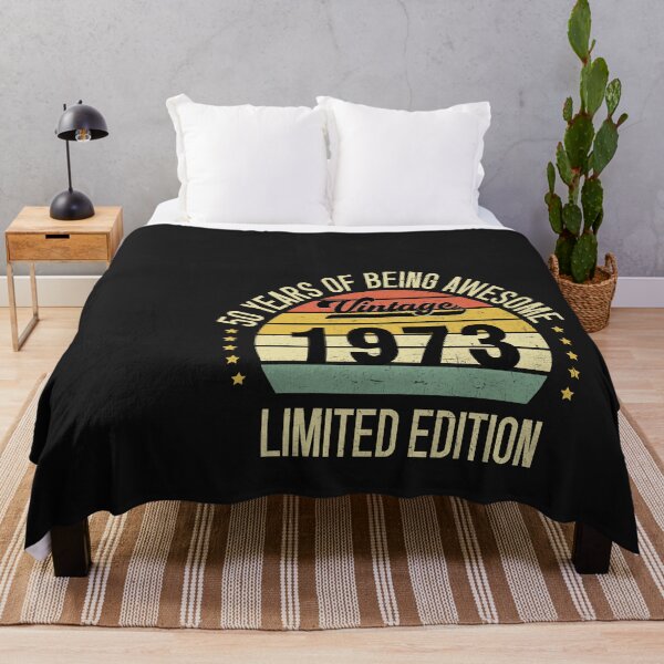 Item preview, Vintage 1973 Limited Edition 50 Year Old Gifts 50th Birthday designed and sold by SOUFIANE1991.