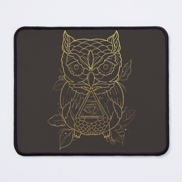 Item preview, Gold Owl Line Vintage Glamour designed and sold by hemp3x.