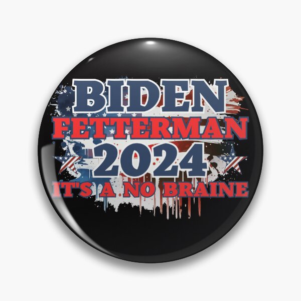 Item preview, Biden Fetterman 2024 It's a No Brainer 4th Of July Shirts Biden designed and sold by Oceanicmaster.