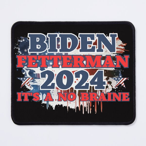 Item preview, Biden Fetterman 2024 It's a No Brainer 4th Of July Shirts Biden designed and sold by Oceanicmaster.