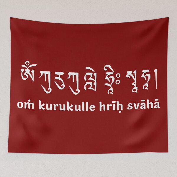Item preview, Kurukulla Mantra Uchen designed and sold by ViewerEqualsPhoton.