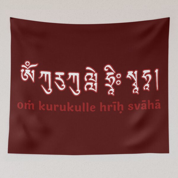 Item preview, Kurukulla Mantra Uchen designed and sold by ViewerEqualsPhoton.