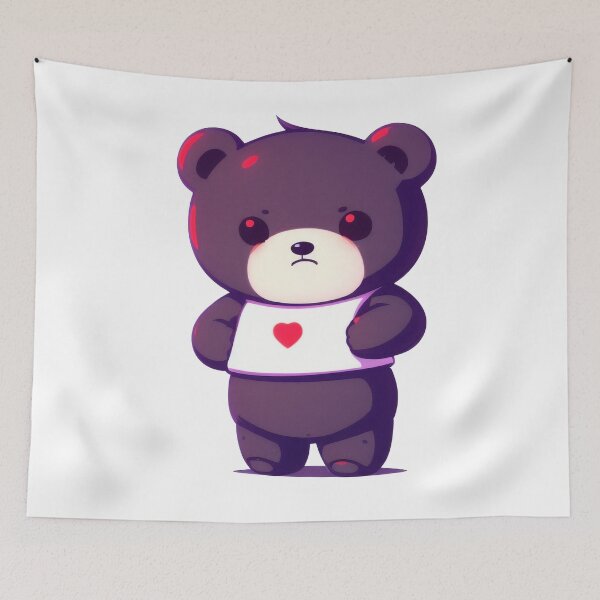 Item preview,  Сute teddy bear character designed and sold by Harmonysens.