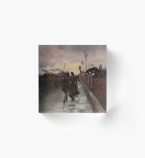 Going Home by Charles Conder Acrylic Block