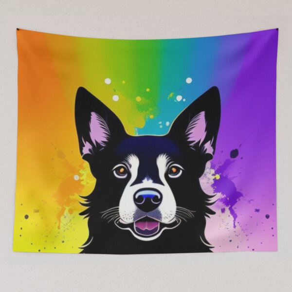 Item preview, Dog of many colors designed and sold by notavabird.