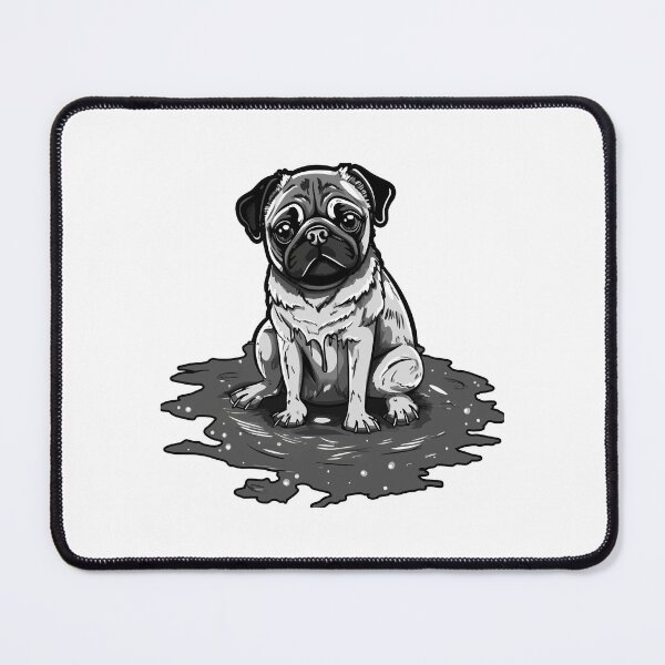 Item preview, Puggy in the Dirt - Finding Joy in Simplicity designed and sold by TheBlackPixelCo.