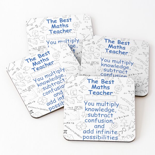 Item preview, The Best Maths Teacher gifts designed and sold by Belsorriso.