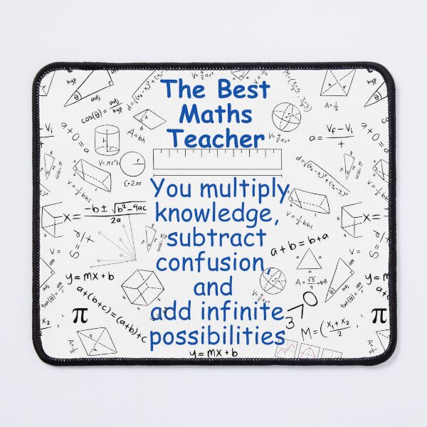 Item preview, The Best Maths Teacher gifts designed and sold by Belsorriso.