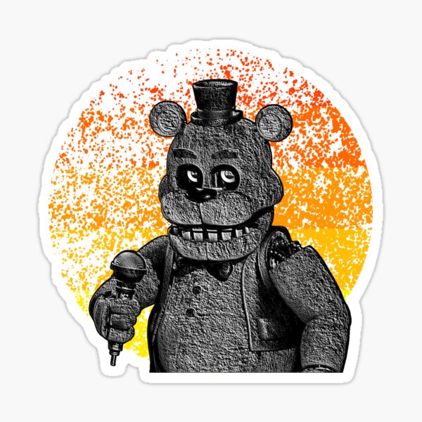 Five Nights At Freddy's Cartoon Sticker Bumper Decal - ''SIZES