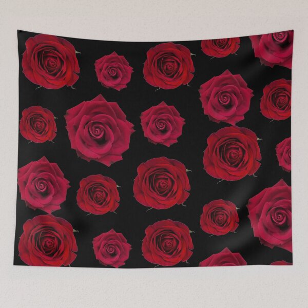 Item preview, Red roses pattern designed and sold by Jiimo25.