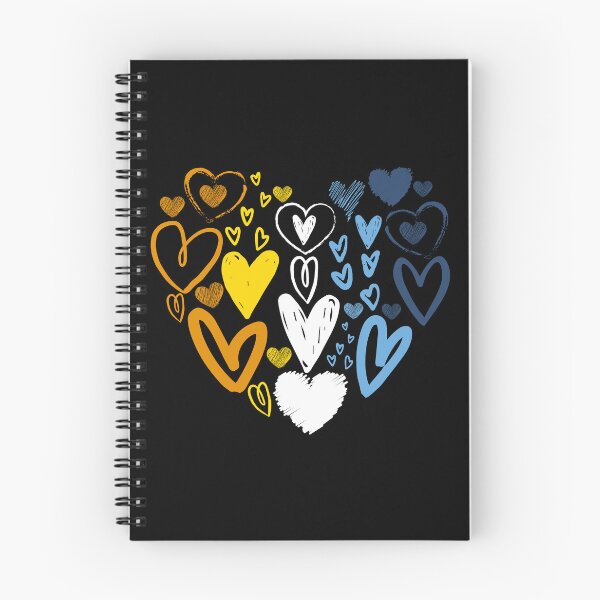 Item preview, Hearts Aro Ace. Aroace Pride designed and sold by Subtle Pride Shop.