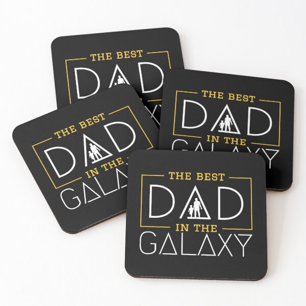 Item preview, The Best Dad in The Galaxy designed and sold by UniqVibe.