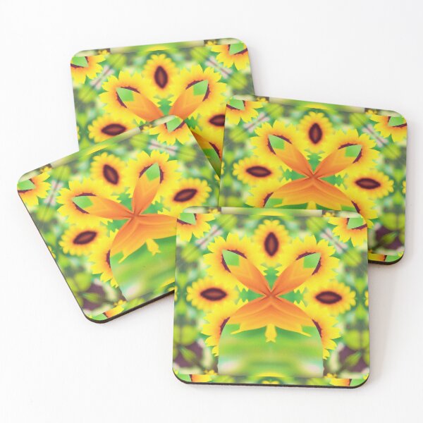 Item preview, Sunflowers inspired by nature - Great abstract painting to capture the summer's luminous energy. designed and sold by Ralek.