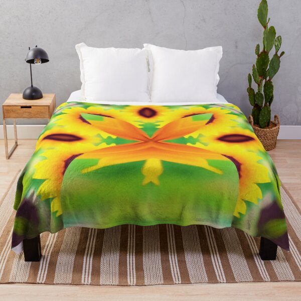 Item preview, Sunflowers inspired by nature - Great abstract painting to capture the summer's luminous energy. designed and sold by Ralek.