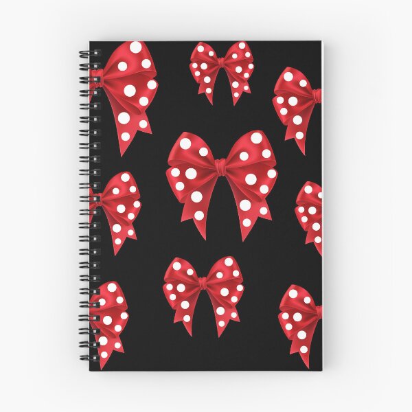 Item preview, Red polka dot bow tie pattern designed and sold by Jiimo25.