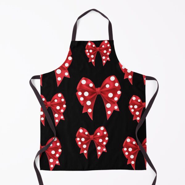 Item preview, Red polka dot bow tie pattern designed and sold by Jiimo25.