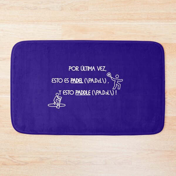 Artikelvorschau, Spanisch - Padel, nicht Paddle - ideales Geschenk für den Padelspieler - T-Shirt, Tasse... entworfen und verkauft von Fanaticos.