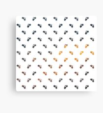 Bicycle race Canvas Print