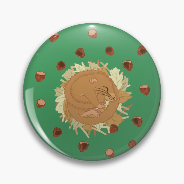Item preview, Dormouse with hazelnuts designed and sold by erinpbo.