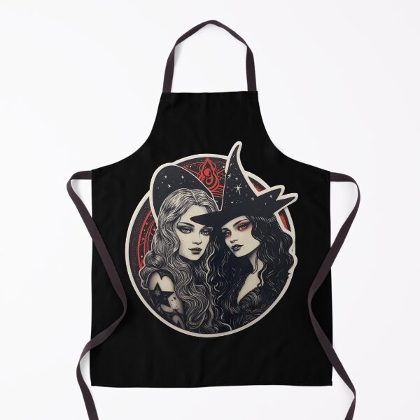 Item preview, two beautiful witches, happy halloween, for mom designed and sold by PRYMULLART.