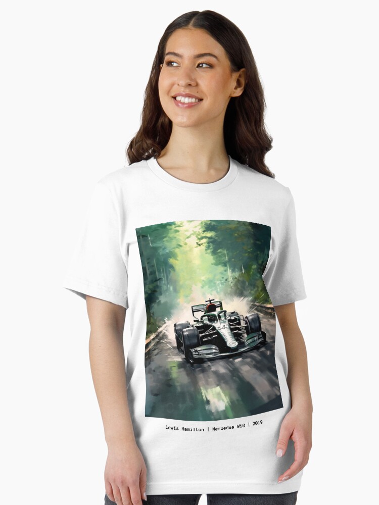 Lewis Hamilton Mercedes W10 2020 Formula one F1 Car Art