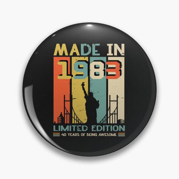 Item preview, Made In 1983 Limited Edition 40 Years Of Being Awesome  designed and sold by SOUFIANE1991.