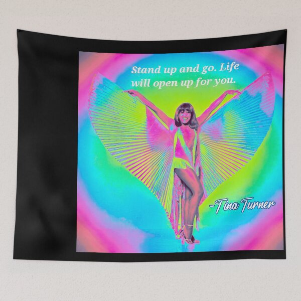 Item preview,  Tina.Turner inspirational quote designed and sold by Coexist In Tee's .