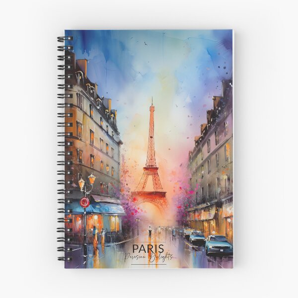 Item preview, Paris Parisian Delights Watercolor Painting designed and sold by Wonder Of Light.