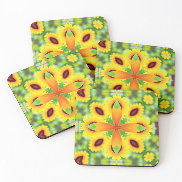 Item preview, Sunflowers inspired by nature - Great abstract painting to capture the summer's luminous energy. designed and sold by Ralek.