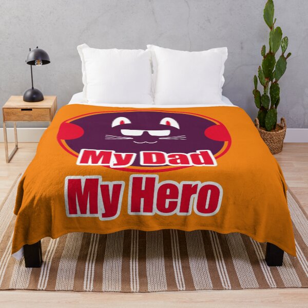 Item preview, BIG CAT WITH GLASSES: "My Dad, My Hero" designed and sold by csalvati77.