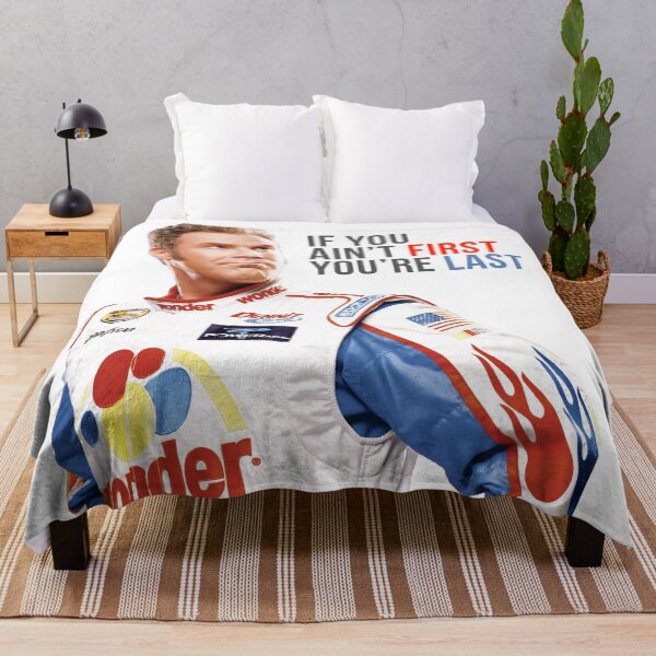 Item preview, Will Ferrell Talladega Nights Ricky Bobby "If You Ain't First You're Last" designed and sold by hughhhogan.