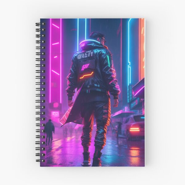 Artikelvorschau, Neon Vanguard: Eine Cyberpunk-Ikone im Glanz der Stadt der Zukunft entworfen und verkauft von SimonHai.