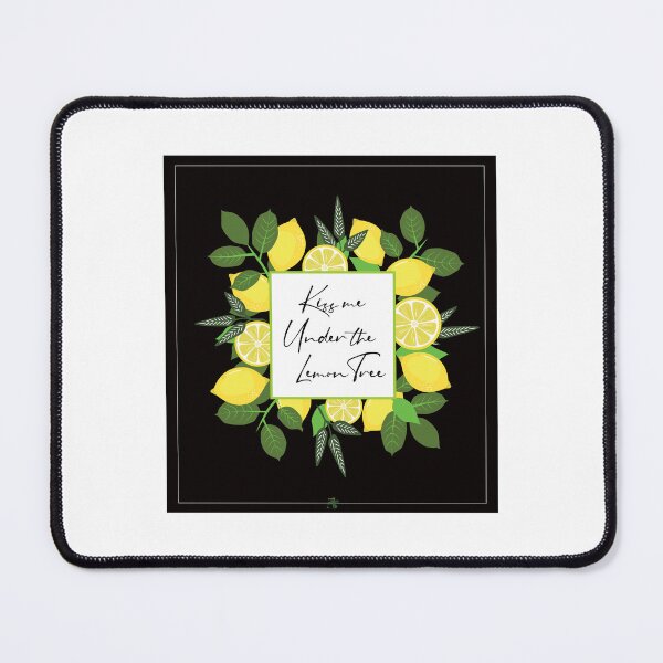 Item preview, Kiss Me Under the Lemon Tree designed and sold by ArtDoor54.