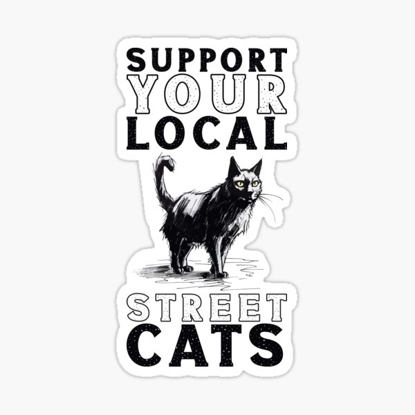 Adopt Me, Support Your Local Street Cat Poster for Sale by, adopt me  support 