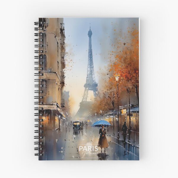 Item preview, Paris Je t'aime (I Love You) Watercolor Painting designed and sold by Wonder Of Light.