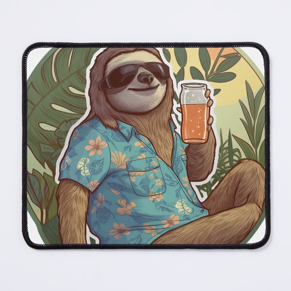 Item preview, Chillax Sloth designed and sold by PyramidSchmear.
