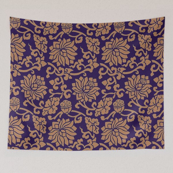 Item preview, Traditional Asian Floral Pattern Design designed and sold by deepakrode7.