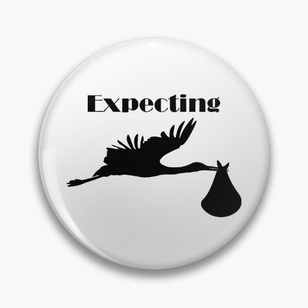 Item preview, Expecting - Stork Delivering Baby designed and sold by DesignsbyJBird.
