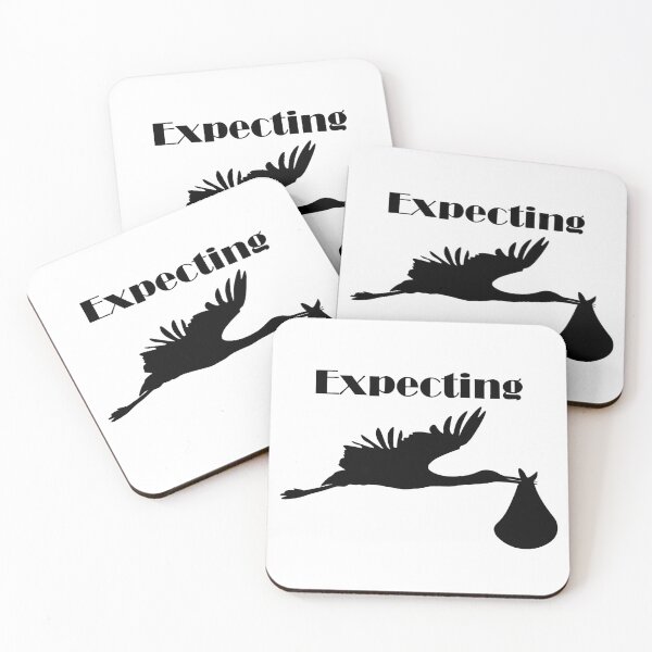 Item preview, Expecting - Stork Delivering Baby designed and sold by DesignsbyJBird.