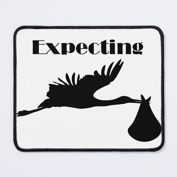 Item preview, Expecting - Stork Delivering Baby designed and sold by DesignsbyJBird.