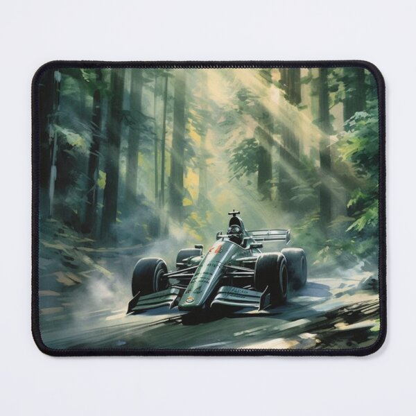 Item preview, Mercedes W06 Vintage 2015 F1 Watercolour Painting Print designed and sold by PicTechNowArt.