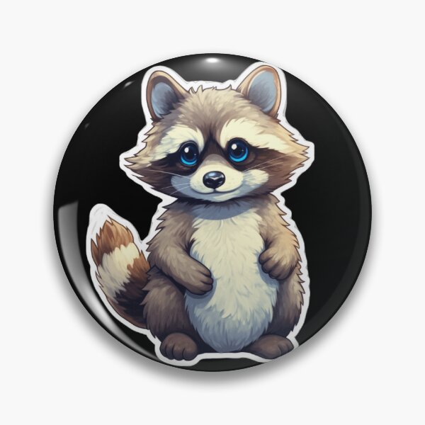 Item preview, Cute Raccoon designed and sold by Moon Valley Emporium.