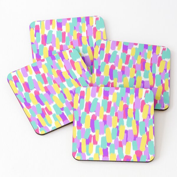 Item preview, Abstract, Summer, Multi, Paint Brush Effect designed and sold by OneThreeSix.