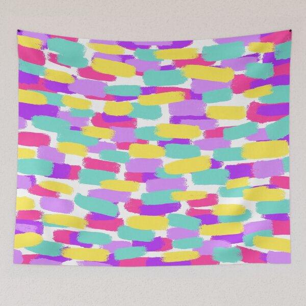 Item preview, Abstract, Summer, Multi, Paint Brush Effect designed and sold by OneThreeSix.
