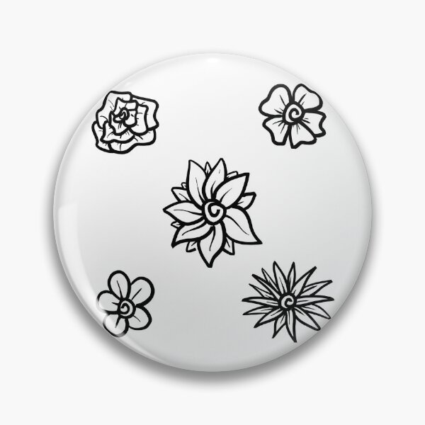 Item preview, Cute Flower Pattern designed and sold by BobbyMillsArt.
