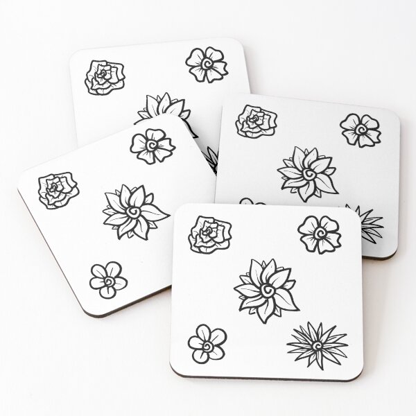 Item preview, Cute Flower Pattern designed and sold by BobbyMillsArt.