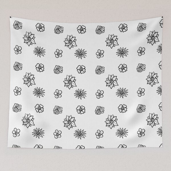 Item preview, Cute Flower Pattern designed and sold by BobbyMillsArt.